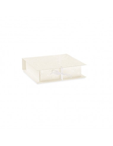 20 Scatole Portaconfetti Harmony Bianco | Sacchetti Per Bomboniere 5x4x15.5 Cm - 2