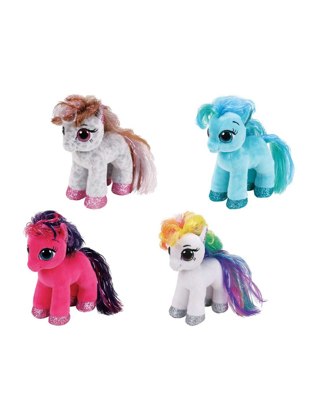 Peluche mini Pony 15 cm (4 pz)