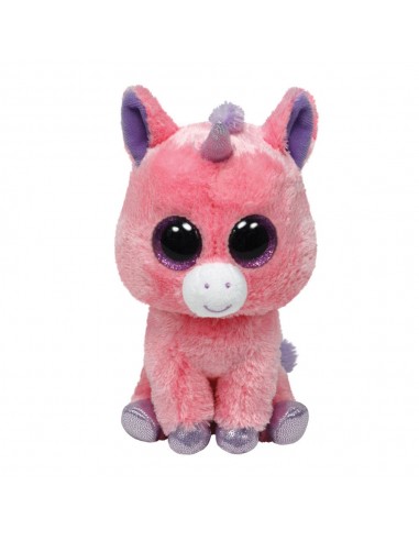 Peluche Rosa unicorno 15cm MAGIC