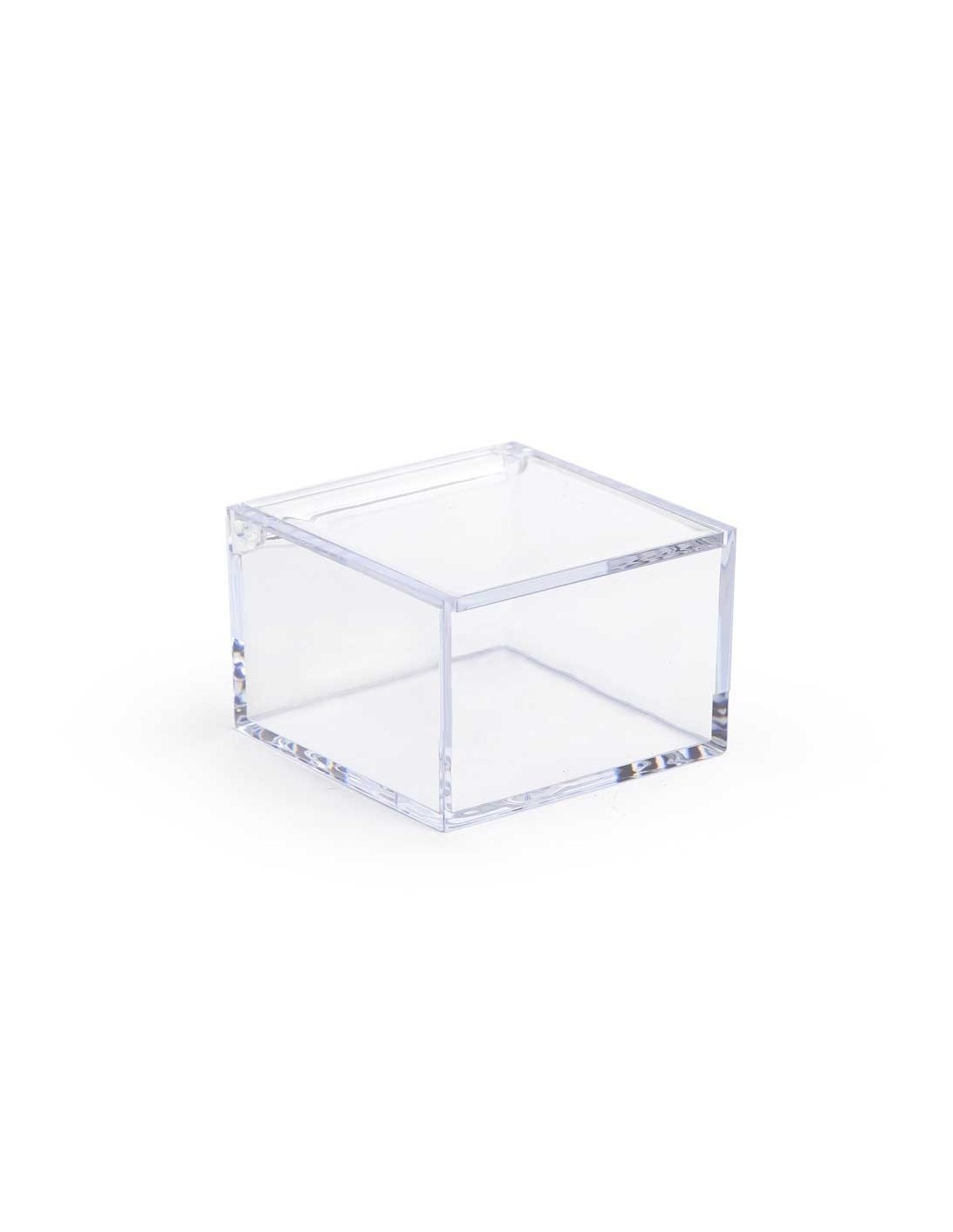 Scatolina in plexiglass trasparente 6x6x6 - Plexy Design