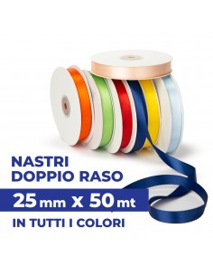 Nastro doppio raso da 25 mm 50 metri 2