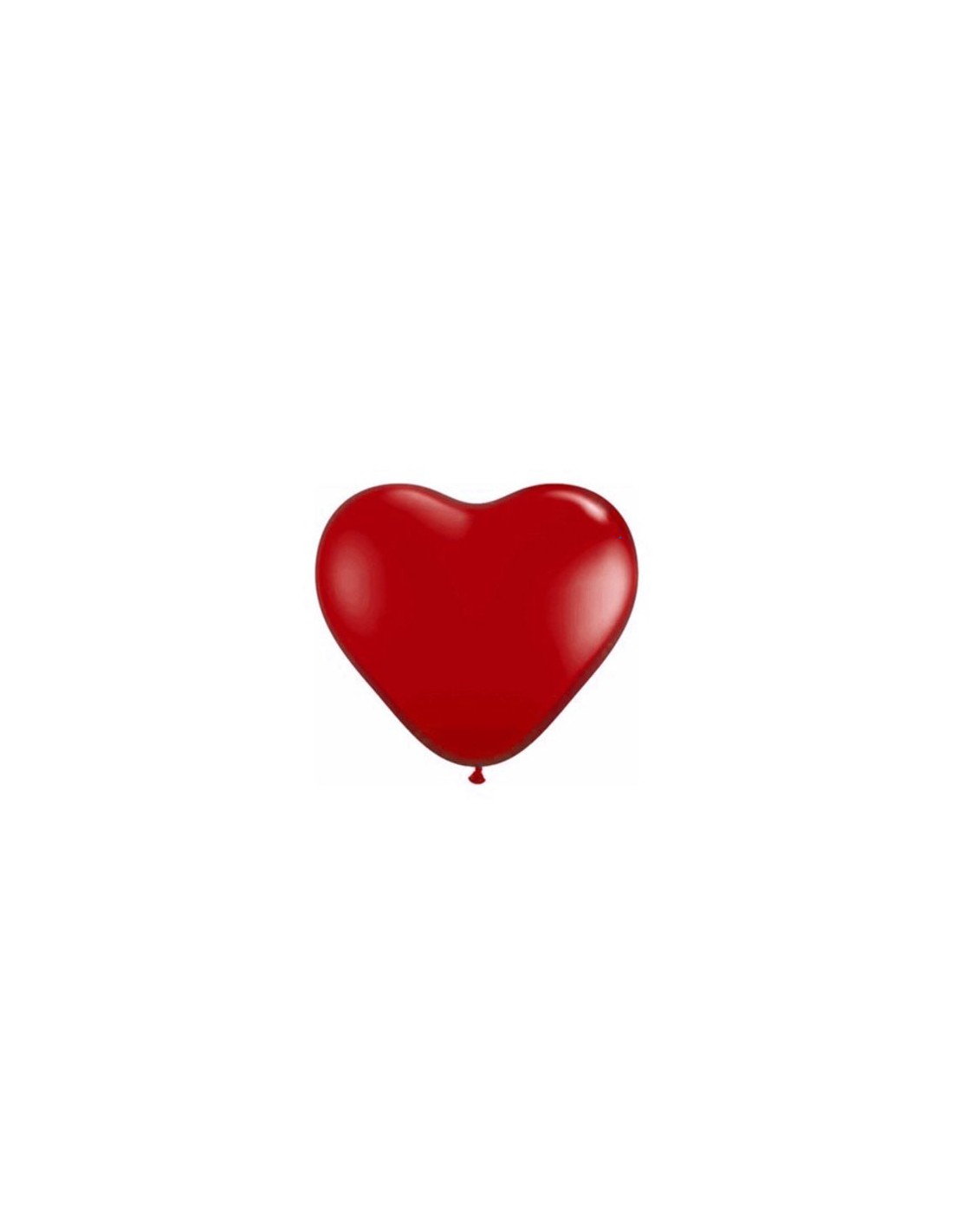 Palloncino Cuore Rosso 30 cm 100 PZ