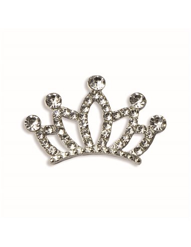 12 Coroncine Argento Per Costume – DIARA Bomboniere E Forniture Per Cappelli - Foto 4