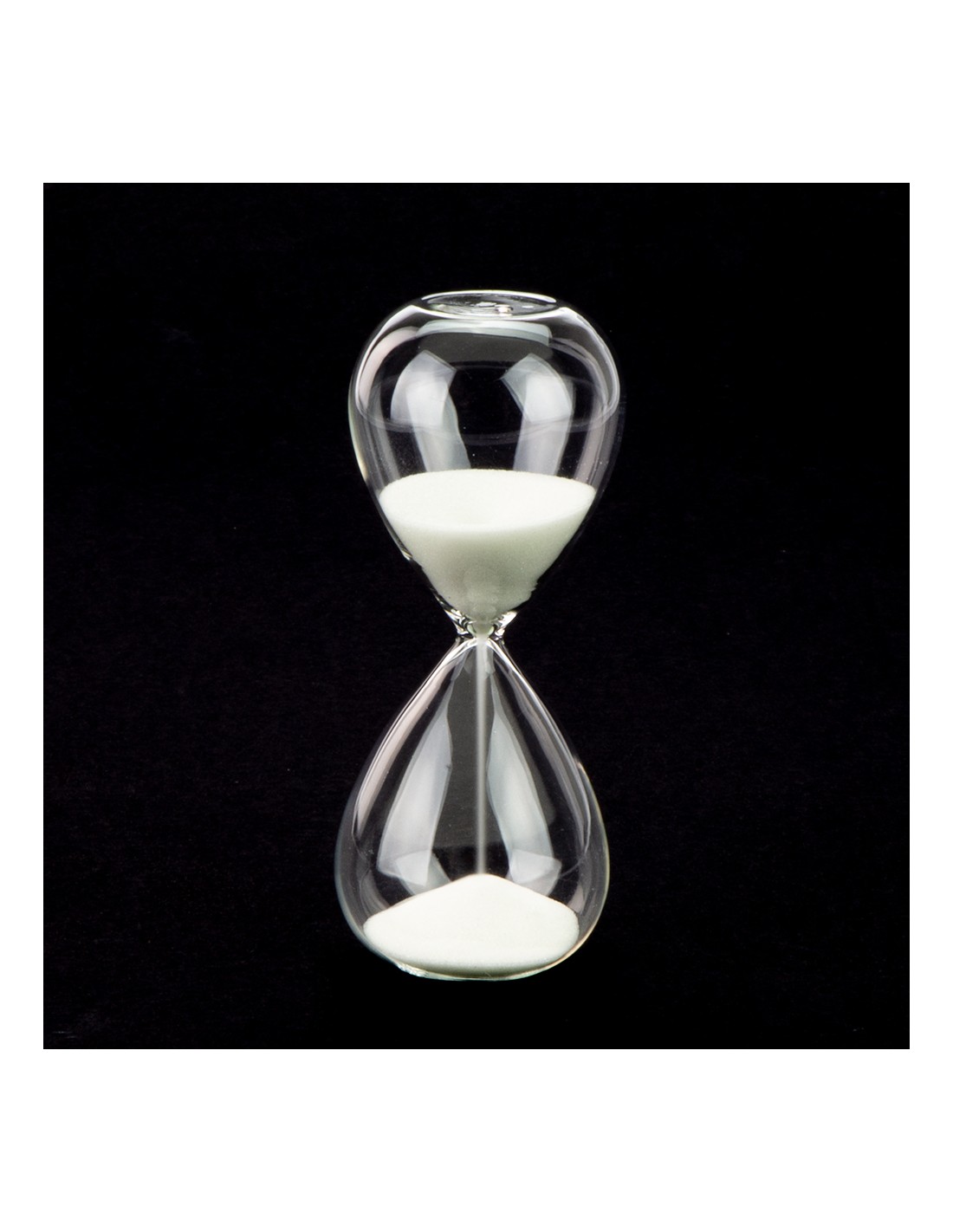 Bomboniere 2022. Bomboniera Clessidra Bianca Grande H 12,5 cm