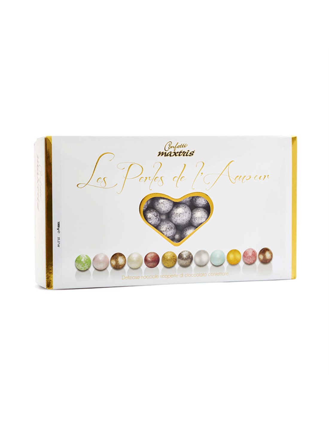 Confetti Anniversario. Confetti Maxtris Les Perles Hiver Argento 1 KG