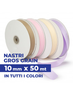 Nastro Gros Grain 10 mm | 50 m 2