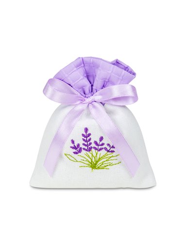 20 Sacchetti Organza P&D Per Regali - Viola Lilla, Misura 7,5 X 10 Cm - Confezione Regalo Fai Da Te