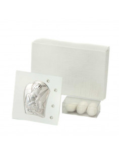 Icona Vetro Bianco e Strass... 2