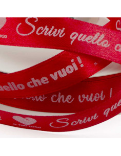 Nastro Personalizzato Rosso... 2