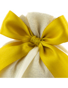 Sacchetto Rusticano Lurex Oro (10 PZ) 2