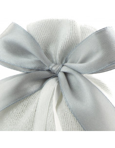 Sacchetto Rusticano Lurex Argento (10 PZ) 2