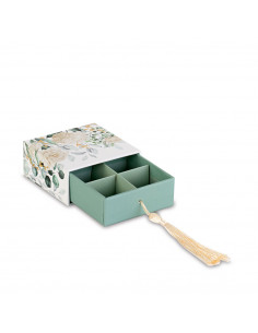 Scatolina Portaconfetti Blooming Con Inserto 7X7 H 3 Cm (6 PZ) 2