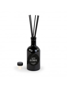 Bomboniera Bottiglia Profumatore Per Ambienti Nero 100 ML 2