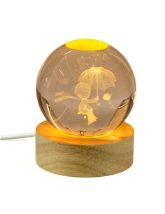 Sfera Led Piccolo Principe Ombrello Con Scatola  2