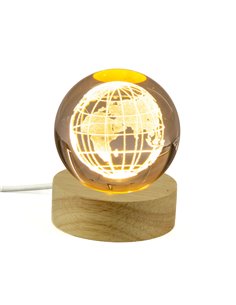 Sfera Led Mappamondo Con Scatola 2