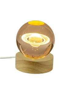 Sfera Led Saturno Con Scatola 2