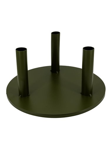 Set di 3 supporti per piante in metallo, Supporto decorativo con