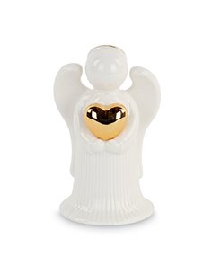 Bomboniera Angelo Bianco Con Cuore BOX  2