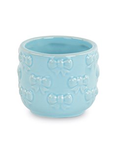 Cachepot Fiocchi Azzurro Con Shoppers H 6,5 Cm 2