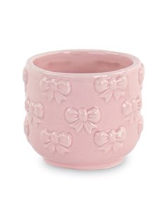 Cachepot Fiocchi Rosa Con Shoppers H 6,5 Cm 2