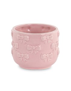 Cachepot Fiocchi Rosa Con Shoppers H 9 Cm 2