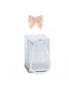 Cachepot Fiocchi Rosa Con Shoppers H 9 Cm 2