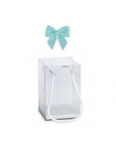 Cachepot Fiocchi Azzurro Con Shoppers H 9 Cm 2