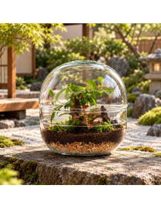 Terrarium Ficus Bonsai Lake... 2