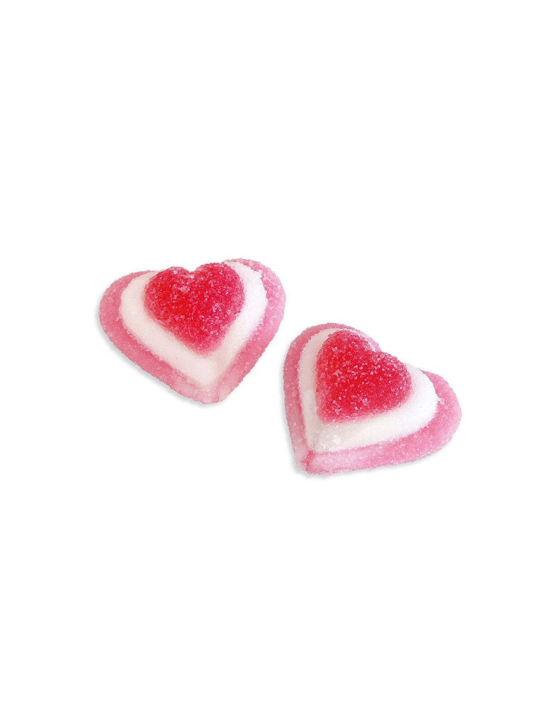 Caramelle Gommose Cuori Rosa 1 kg